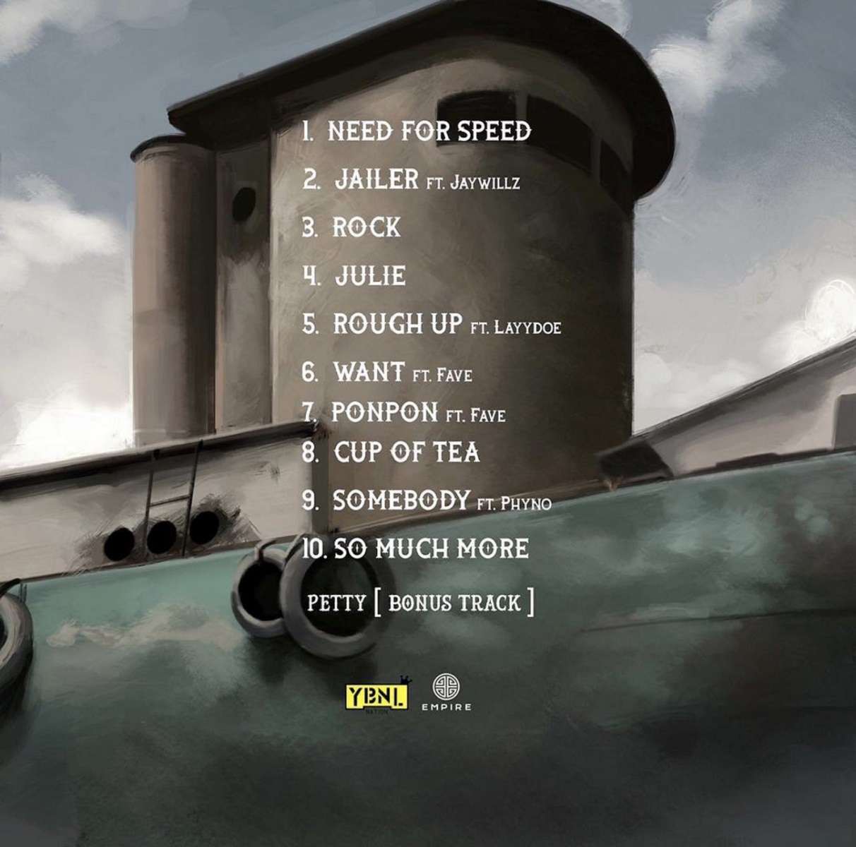 Olamide Uy Scuti Tracklist