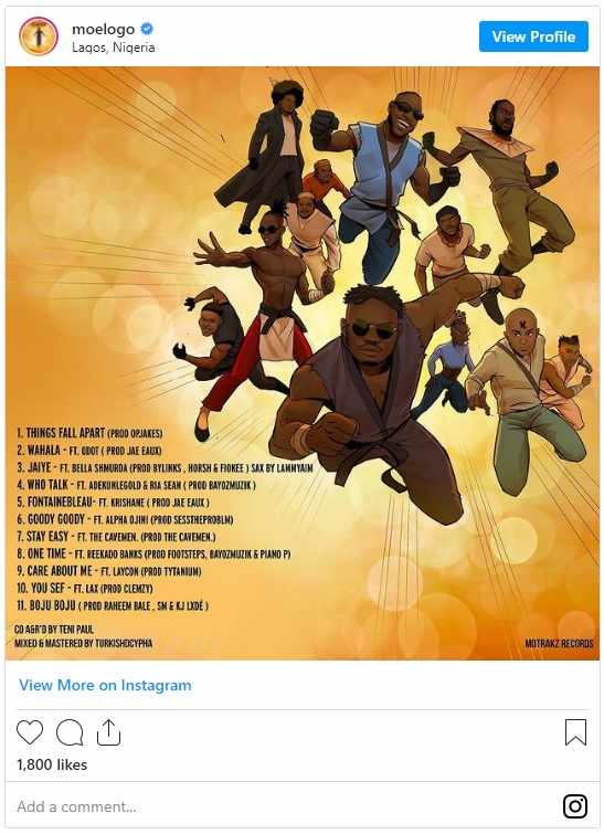 I The Ep Moelogo’s Forthcoming Project Ig