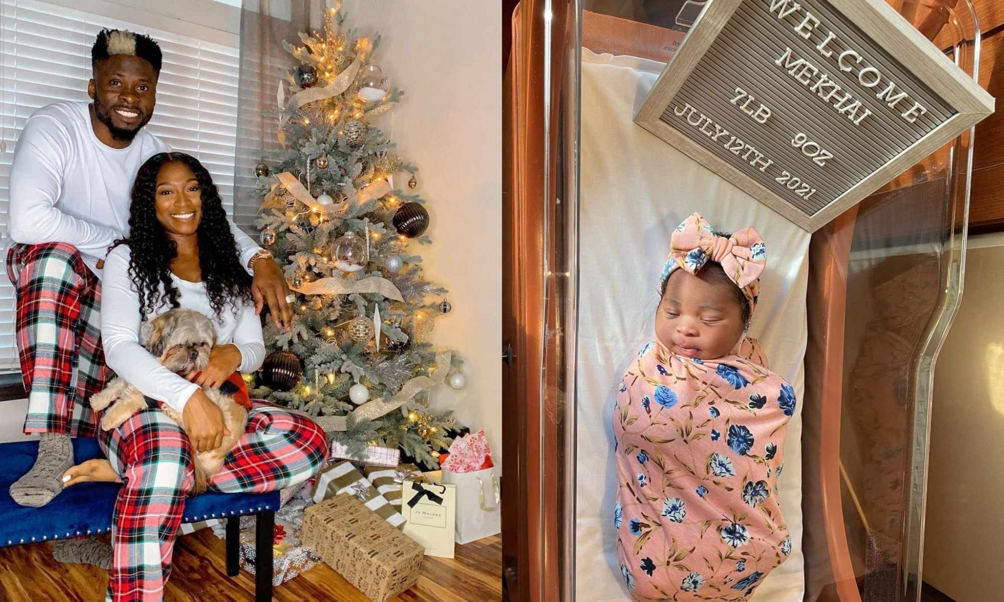 Dj Ecool & Partner, Joyce Mulbah Welcome Baby Girl