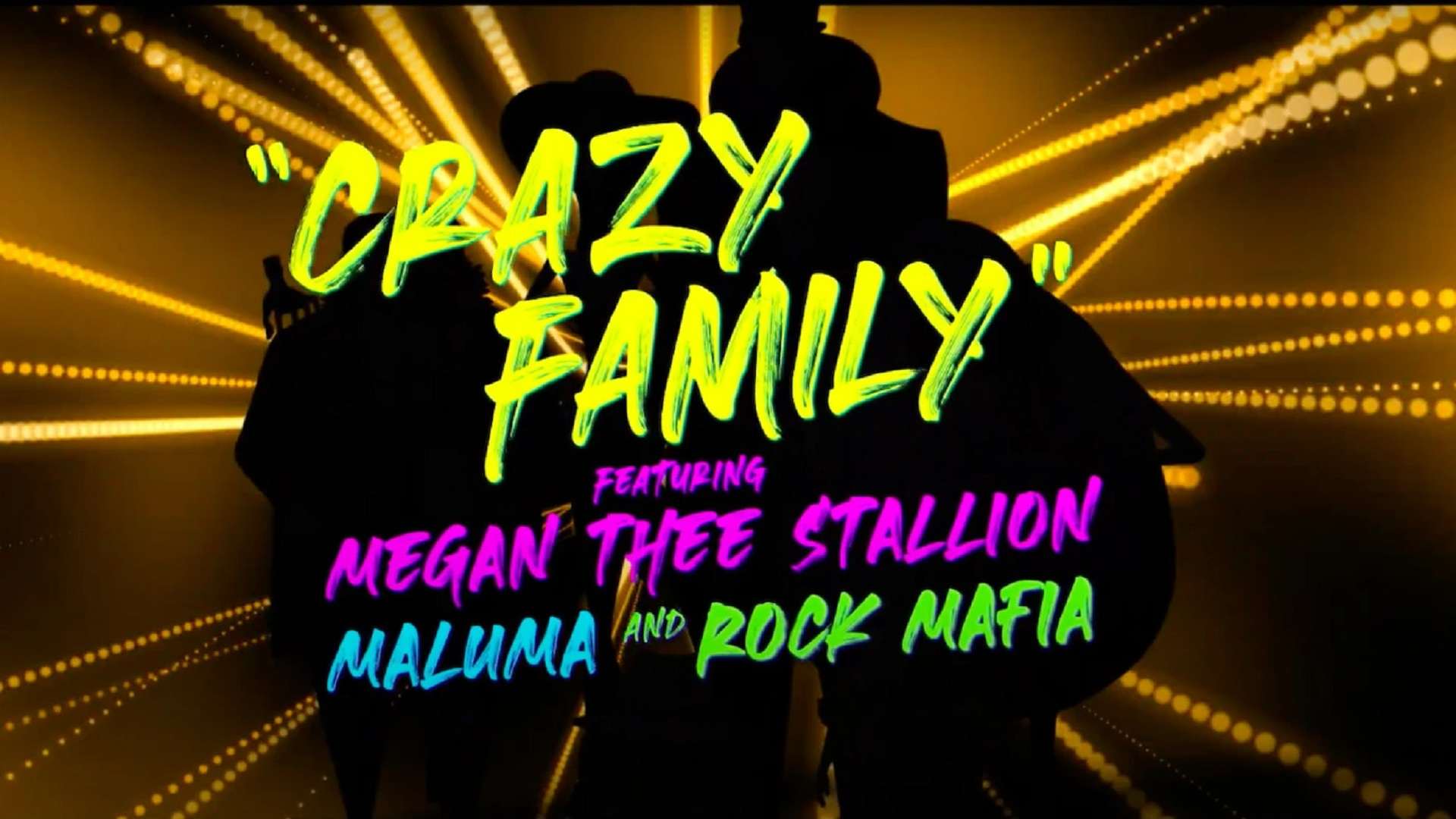 Megan Thee Stallion, Maluma & Rock Mafia Crazy Family