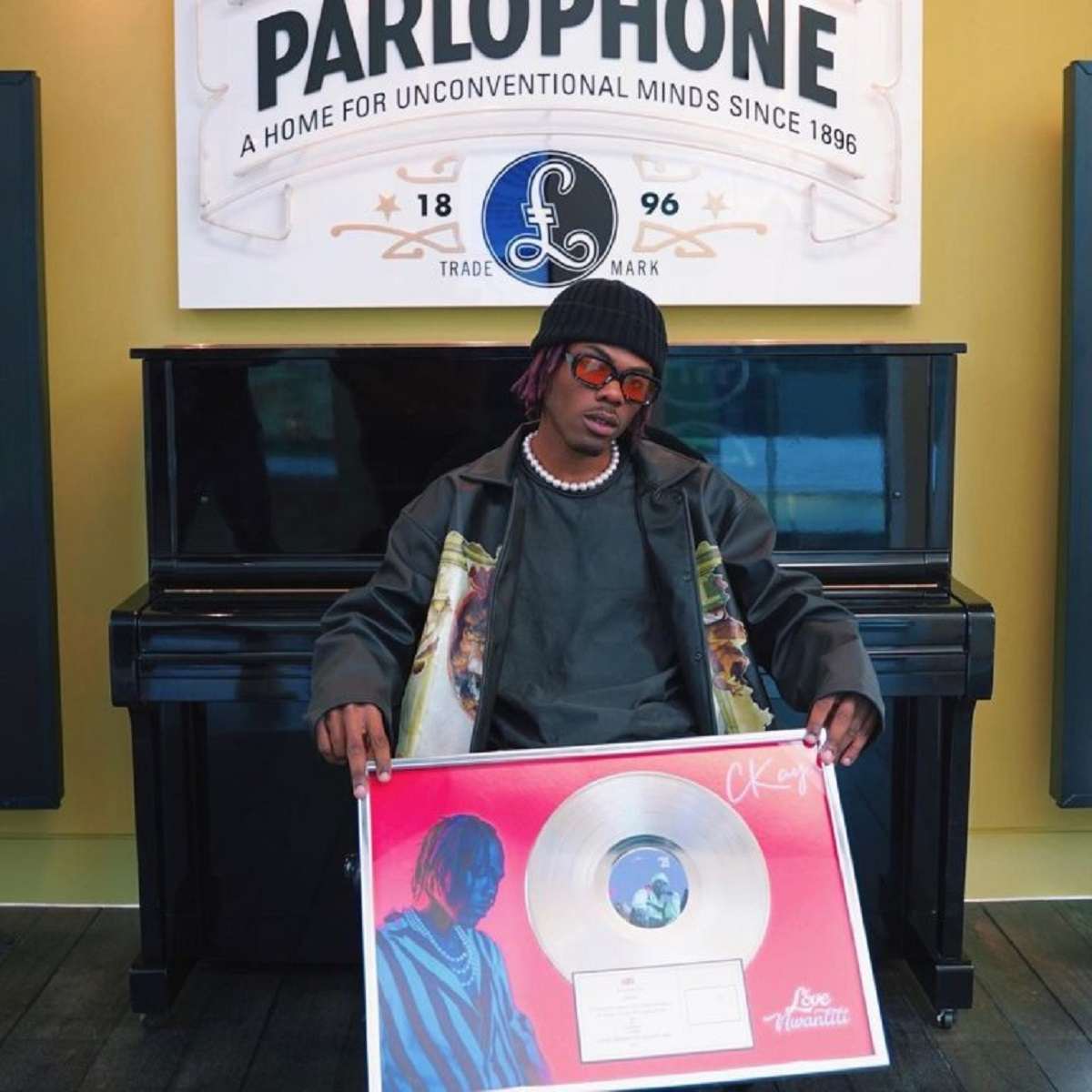 Ckay's Love Nwantiti Brit Certified Silver Plaque