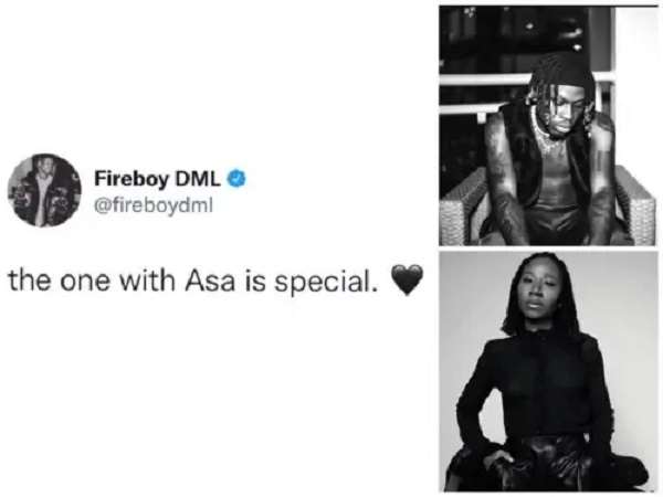 Fireboy Hints At A Collaboration With Singing Legend, Asa