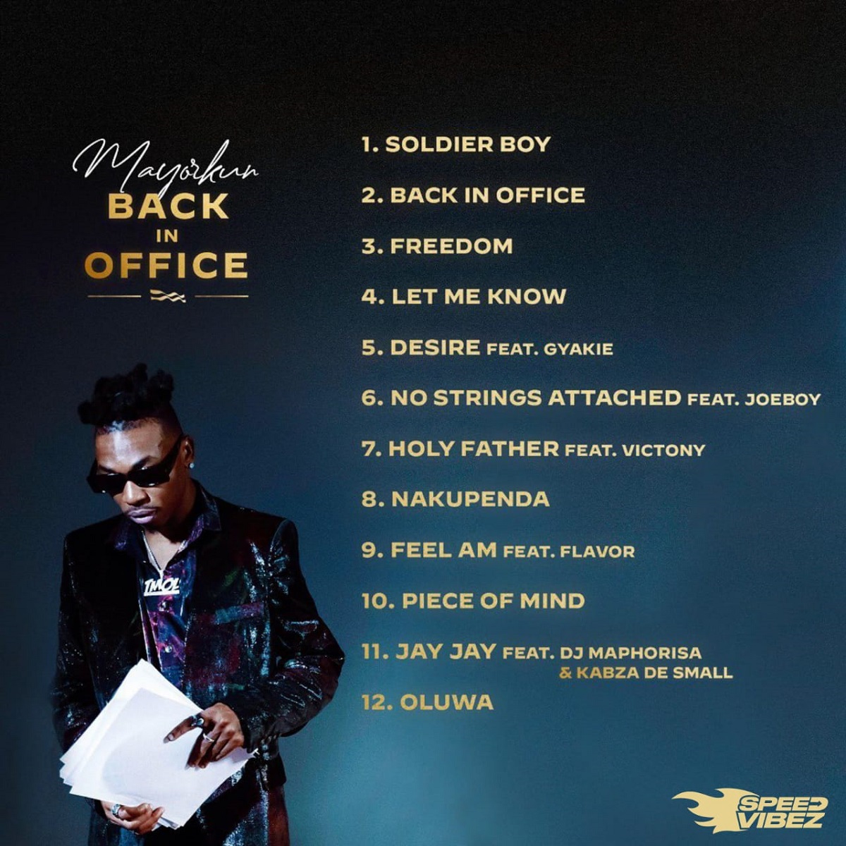 Mayorkun Back In Office