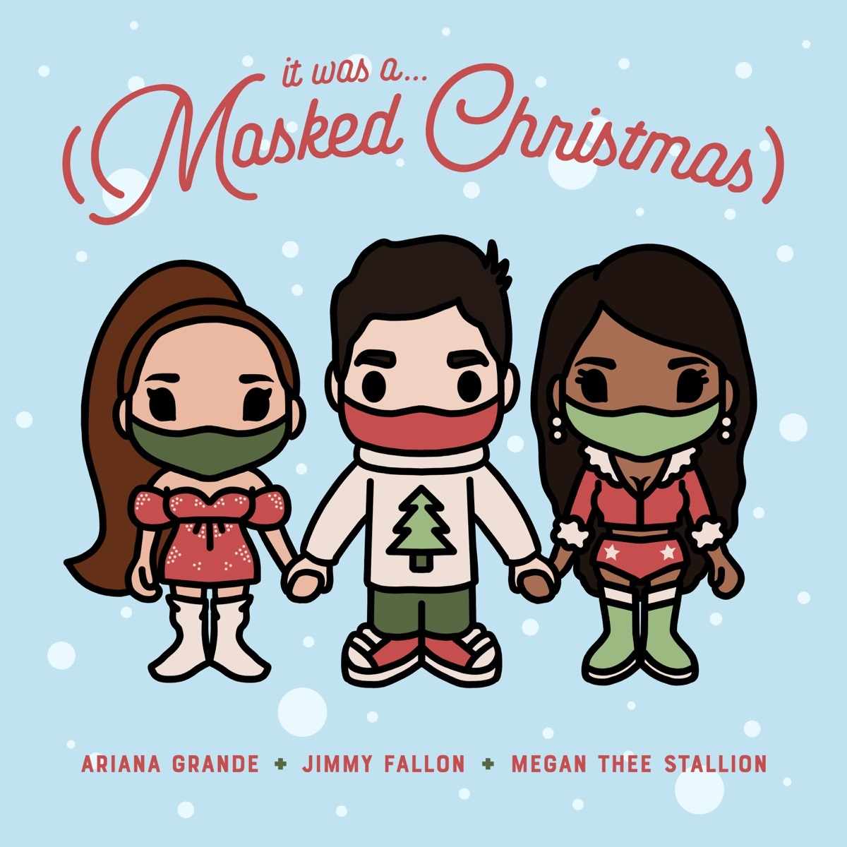 Jimmy Fallon It Was A… Masked Christmas Ft Ariana Grande And Mpmania