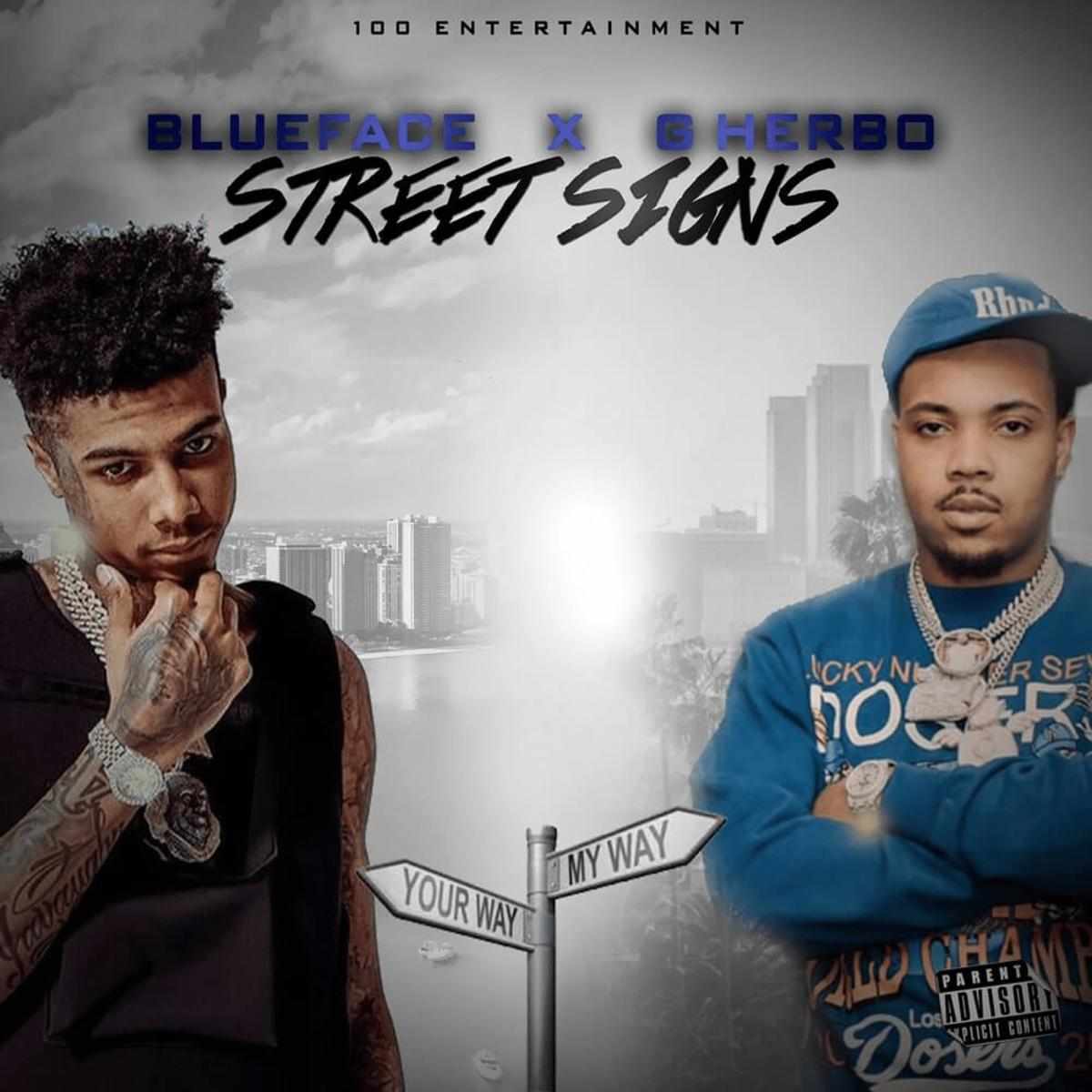 Blueface Street Signs