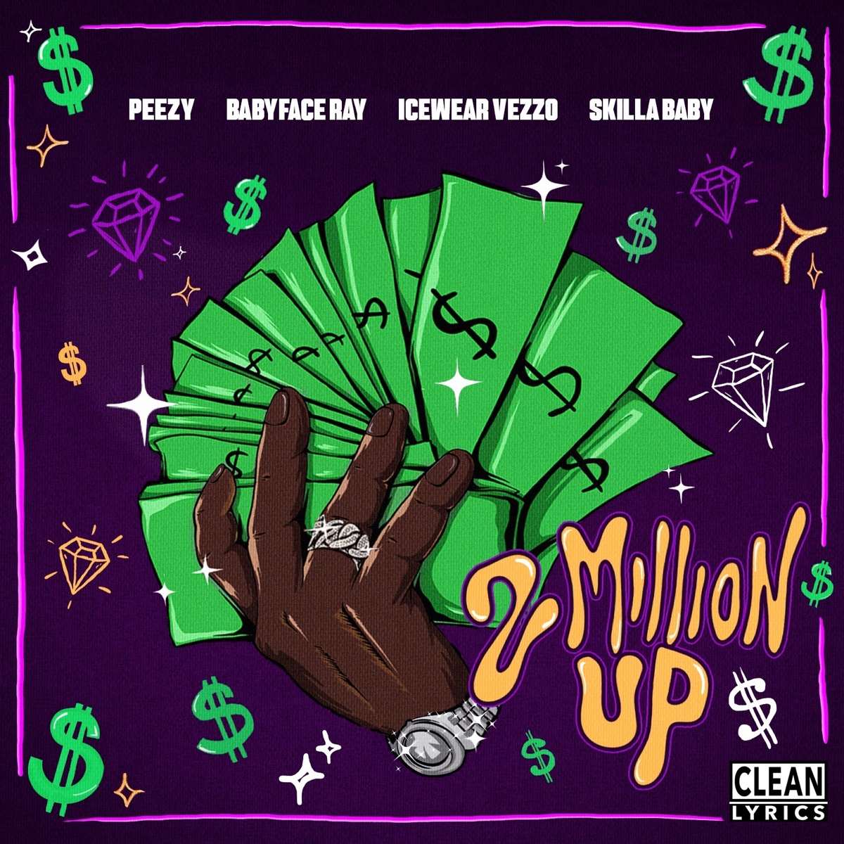Peezy, Babyface Ray, Icewear Vezzo 2 Million Up