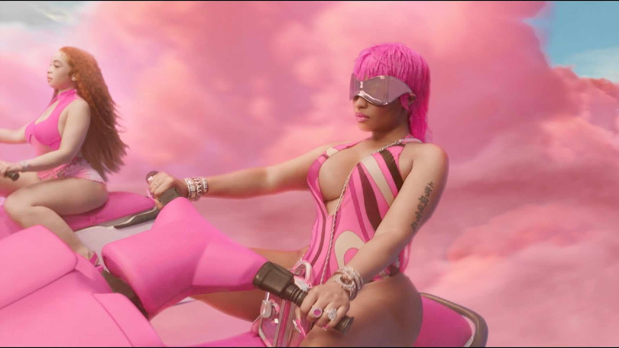 Nicki Minaj Ice Spice Return With Barbie World Featuring Mpmania