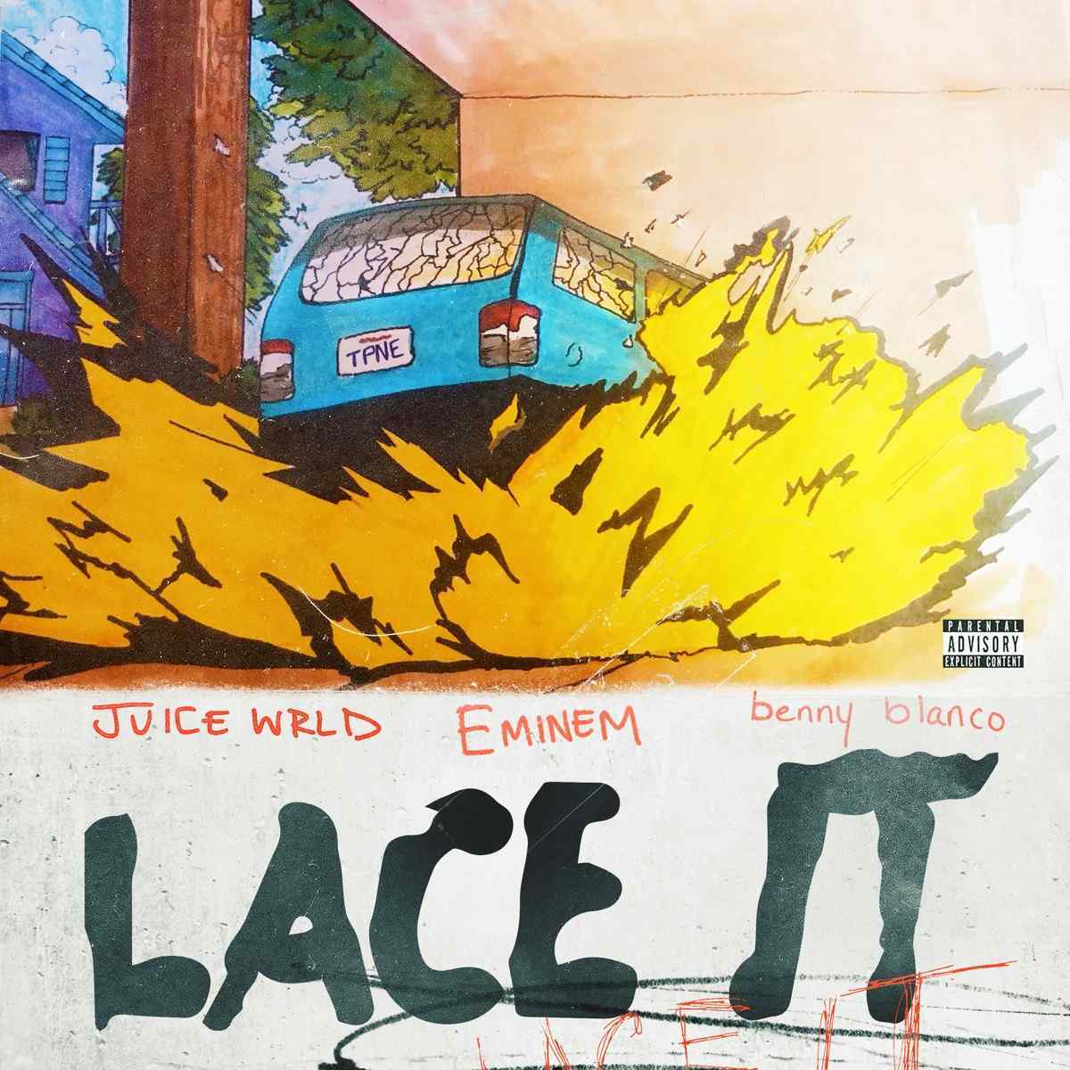 Juice Wrld, Eminem & Benny Blanco Lace It