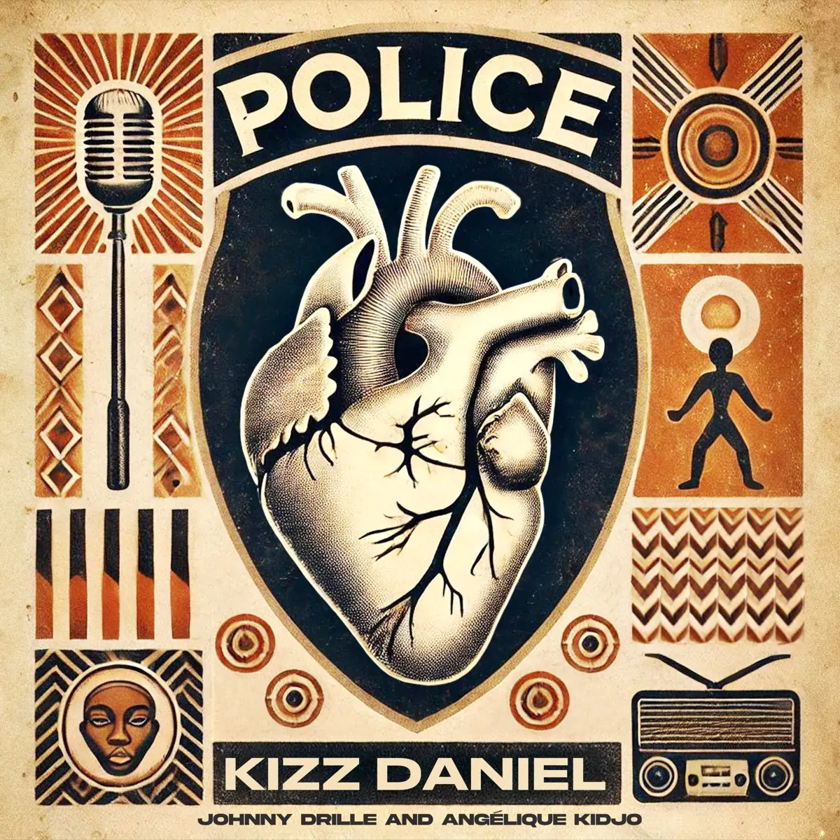 kizz daniel, angelique kidjo & johnny drille police