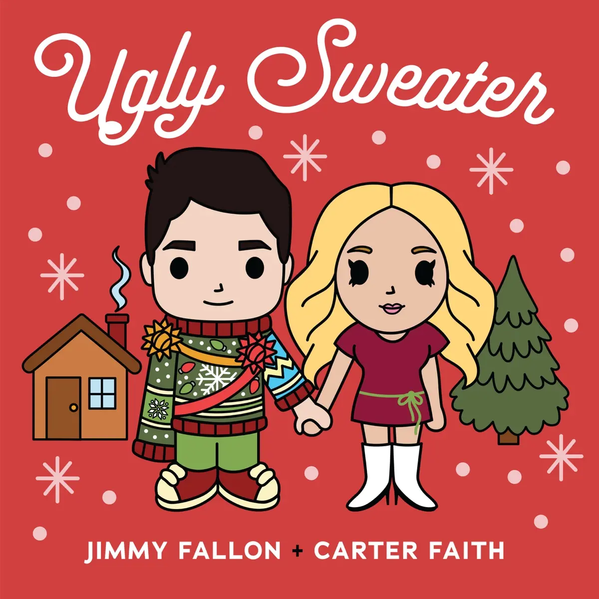jimmy fallon, carter faith ugly sweater