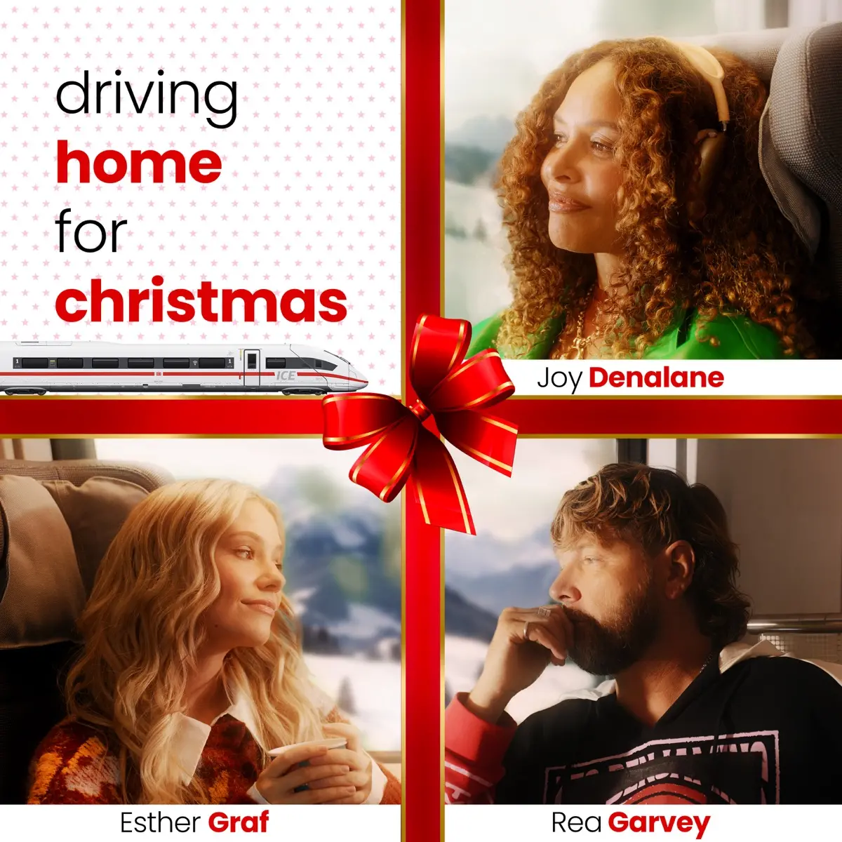 joy denalane, rea garvey, esther graf driving home for christmas